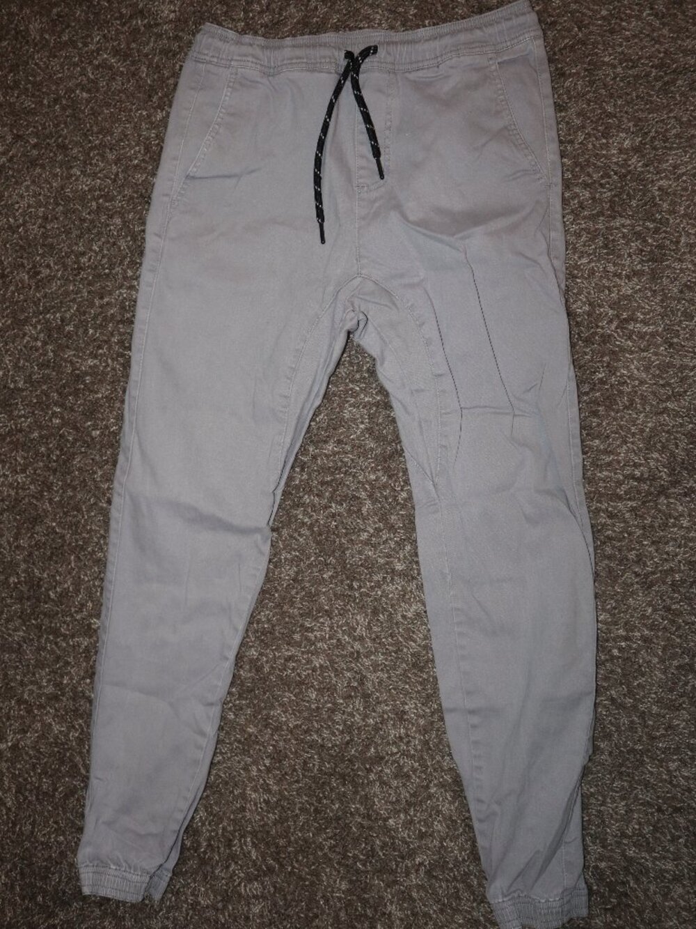 Men’s Small Charles and a Half Gray Jogger Pants